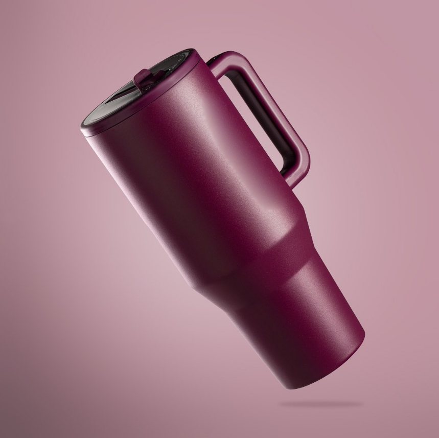 Izolirana čaša od 1227 ml sa slamkom