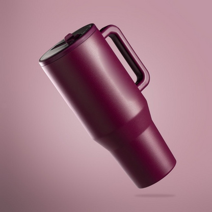 Izolirana čaša od 1227 ml sa slamkom