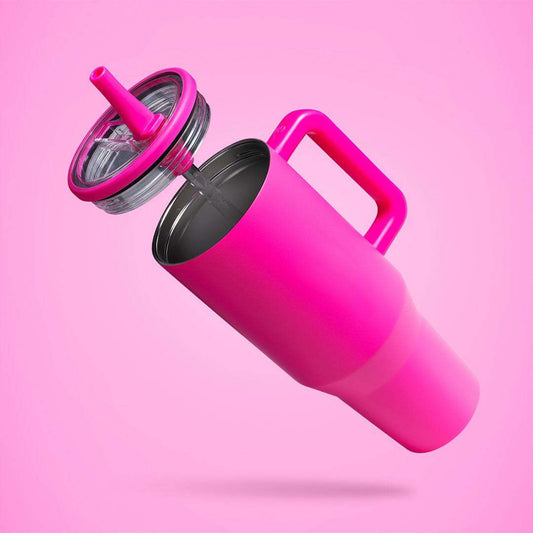 40oz Insulated Tumbler with Straw